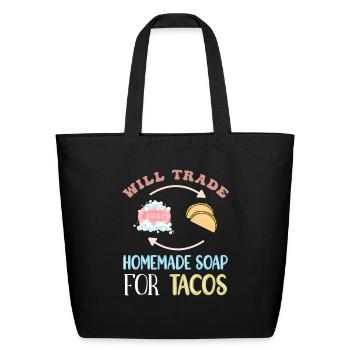 Soap Making Soap Maker - Eco-Friendly Cotton Tote - black - Front