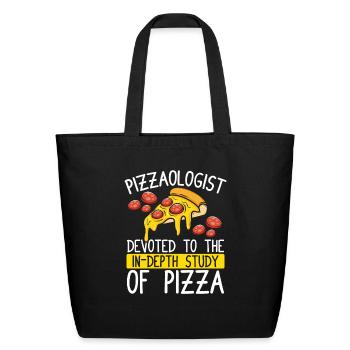 Pizza Maker Pizza Party Pizza Baker Pizza Making - Eco-Friendly Cotton Tote - black - Front