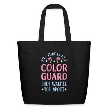 Crazy Color Guard - Eco-Friendly Cotton Tote - black - Front