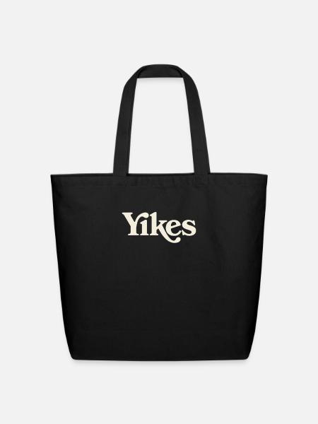 Yikes Merch - Eco-Friendly Cotton Tote - black