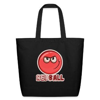 Red Ball 4 The Red Ball - Eco-Friendly Cotton Tote - black - Front