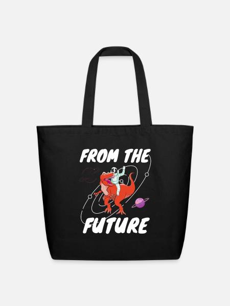 From The Future - Eco-Friendly Cotton Tote - black