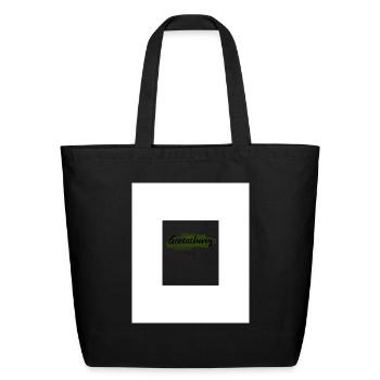Geocaching Freak - Eco-Friendly Cotton Tote - black - Front