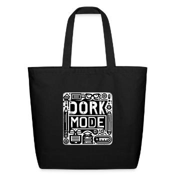 Dork Mode 11 - Eco-Friendly Cotton Tote - black - Front