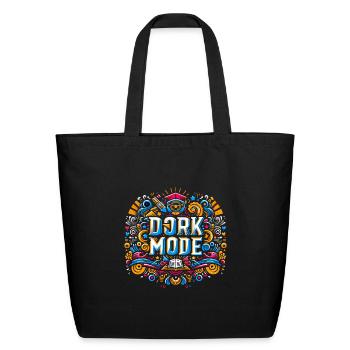 Dork Mode 8 - Eco-Friendly Cotton Tote - black - Front