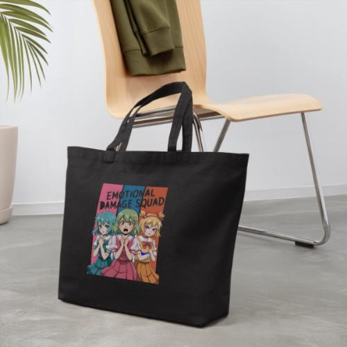 Emotional Damage Squad – Funny Anime Schoolgirl - Eco-Friendly Cotton Tote