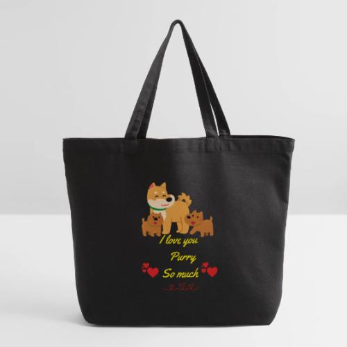 Cute Dog Family Love – “I Love You Purry So much - Eco-Friendly Cotton Tote