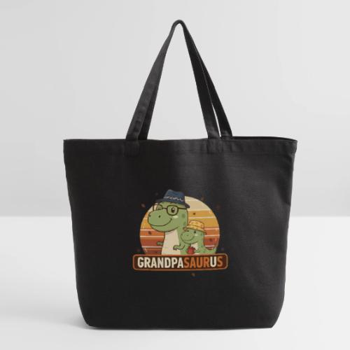 GrandpaSaurus Sunset Duo - Eco-Friendly Cotton Tote