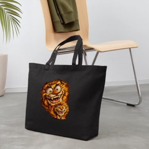 Crazy Double Lion Streetwear - Eco-Friendly Cotton Tote