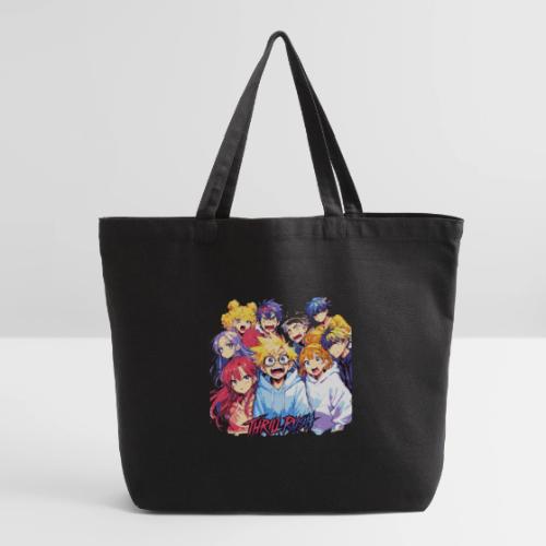 Thrill Rush Anime Squad Streetwear - Eco-Friendly Cotton Tote