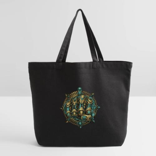 Cyberpunk Power Robot Hand - Eco-Friendly Cotton Tote