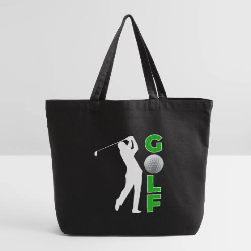 Golf: Classic Golf Motion - Eco-Friendly Cotton Tote