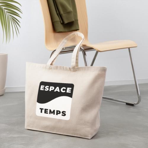Space-Time: Distorted Reality - Eco-Friendly Cotton Tote