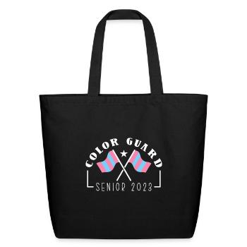Color Guard Senior 2023 - Eco-Friendly Cotton Tote - black - Front