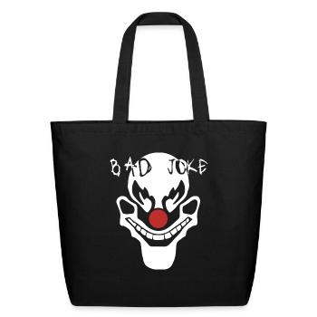 Bad Joke - Eco-Friendly Cotton Tote - black - Front