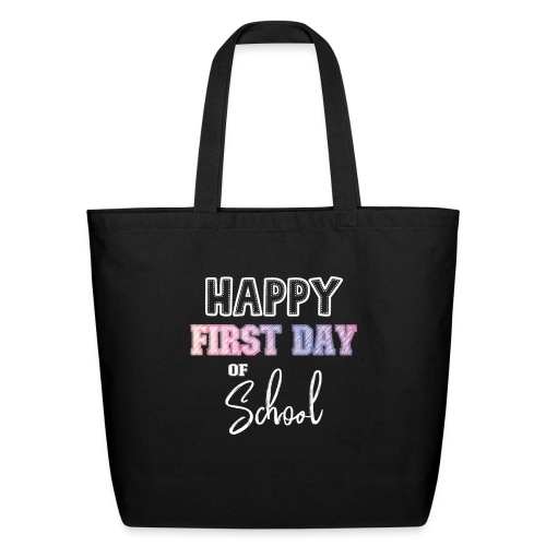 Kid Children First Day of School - Eco-Friendly Cotton Tote