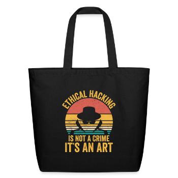 Cybersecurity Computer Security Cyber Security - Eco-Friendly Cotton Tote - black - Front