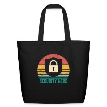 Cybersecurity Computer Security Cyber Security - Eco-Friendly Cotton Tote - black - Front