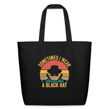 Cybersecurity Computer Security Cyber Security - Eco-Friendly Cotton Tote - black - Front