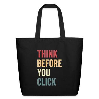 Cybersecurity Computer Security Cyber Security - Eco-Friendly Cotton Tote - black - Front