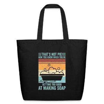 Soap Making Soap Maker - Eco-Friendly Cotton Tote - black - Front