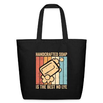 Soap Making Soap Maker - Eco-Friendly Cotton Tote - black - Front