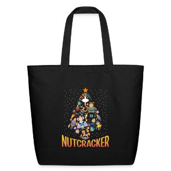 Nutcracker Christmas Time NUTCRACKER X-Mas - Eco-Friendly Cotton Tote - black - Front