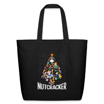 Nutcracker Christmas Time NUTCRACKER X-Mas - Eco-Friendly Cotton Tote - black - Front