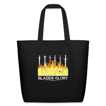Blades of glory - Shield - Eco-Friendly Cotton Tote - black - Front