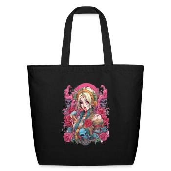 Hard Core - Eco-Friendly Cotton Tote - black - Front