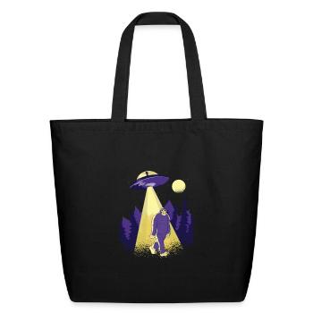 Cosmic Encounter - Eco-Friendly Cotton Tote - black - Front