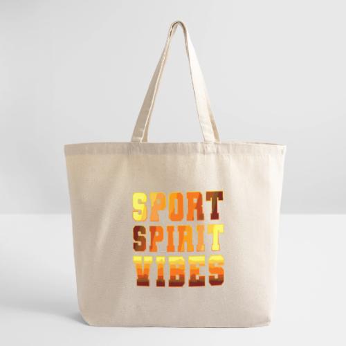 Sport Spirit Vibes Gradient - Eco-Friendly Cotton Tote