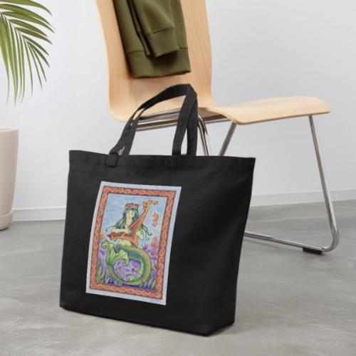 Mermaid Musician - Eco-Friendly Cotton Tote