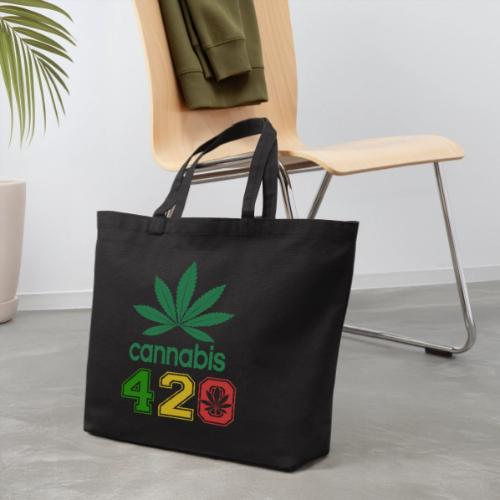 Light Hearted 420 Make It Legal Weed Marijuana - Eco-Friendly Cotton Tote