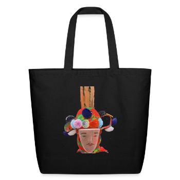 John kunu - Eco-Friendly Cotton Tote - black - Front