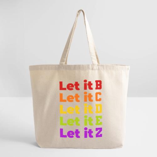 Let It Be Alphabetical - Eco-Friendly Cotton Tote