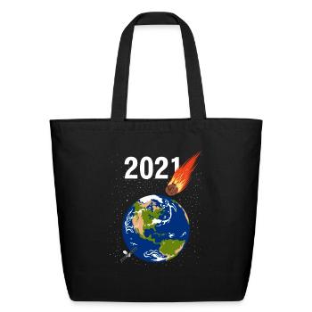 It Can Be Even Worse - Eco-Friendly Cotton Tote - black - Front