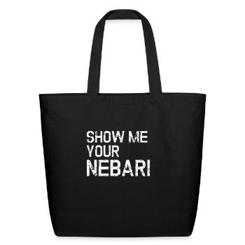 Bonsai - gift - Eco-Friendly Cotton Tote - black - Front
