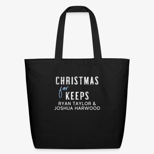 Christmas for Keeps - White Font - Eco-Friendly Cotton Tote