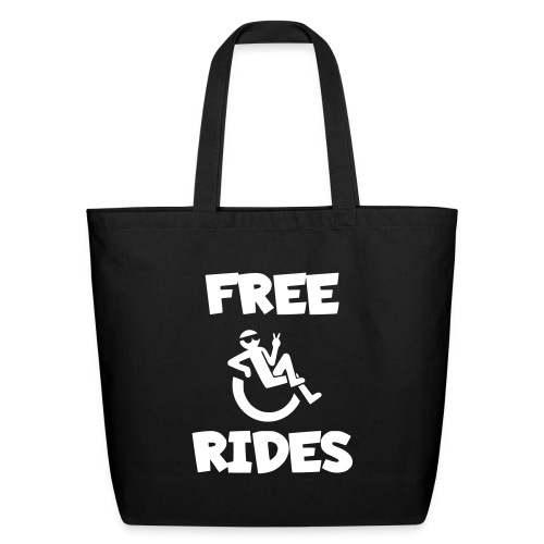 This wheelchair user gives free rides - Eco-Friendly Cotton Tote
