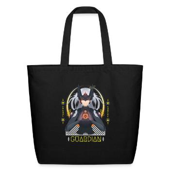 GUARDIAN OF LIGHT - Eco-Friendly Cotton Tote - black - Front