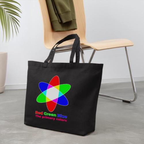 Primary colors: RGB Origins - Eco-Friendly Cotton Tote