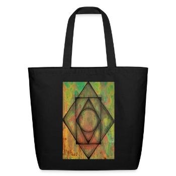 Zen - Eco-Friendly Cotton Tote - black - Front