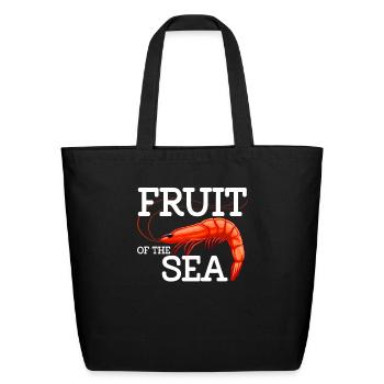 Fruit Of The Sea - Eco-Friendly Cotton Tote - black - Front