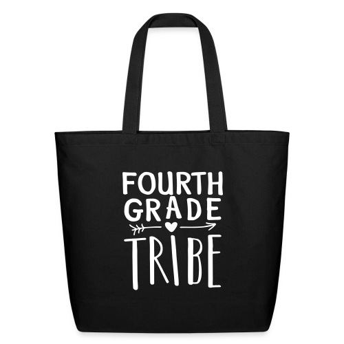 Fourth Grade Tribe Teacher Team T-Shirts - Eco-Friendly Cotton Tote