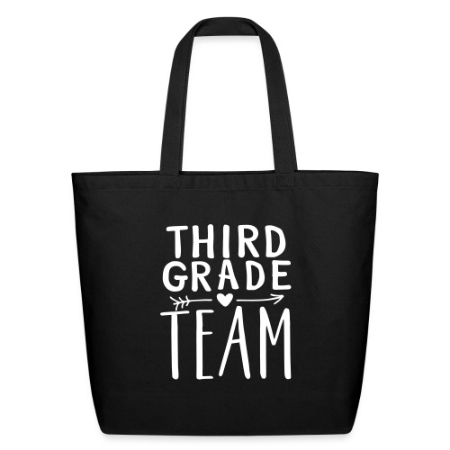 Third Grade Team Teacher T-Shirts - Eco-Friendly Cotton Tote