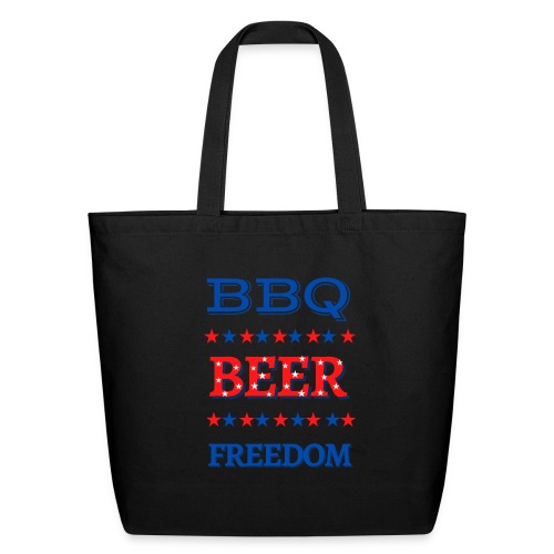 BBQ BEER FREEDOM - Eco-Friendly Cotton Tote