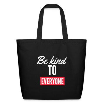 1659898306800 - Eco-Friendly Cotton Tote - black - Front
