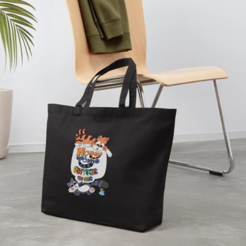 Honey and Tomo Rhymes Sharing - Eco-Friendly Cotton Tote