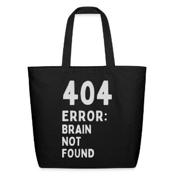 Please upload design image - Eco-Friendly Cotton Tote - black - Front